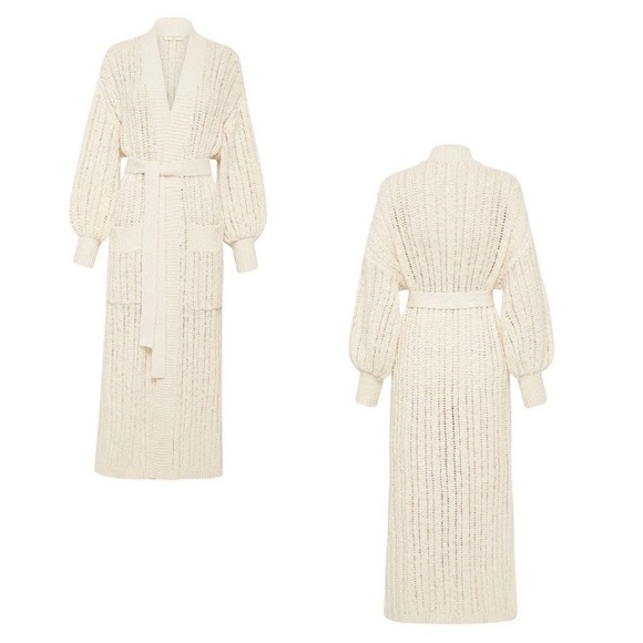 Spell Heather Long Cardigan NWT medium - Picture 4 of 16